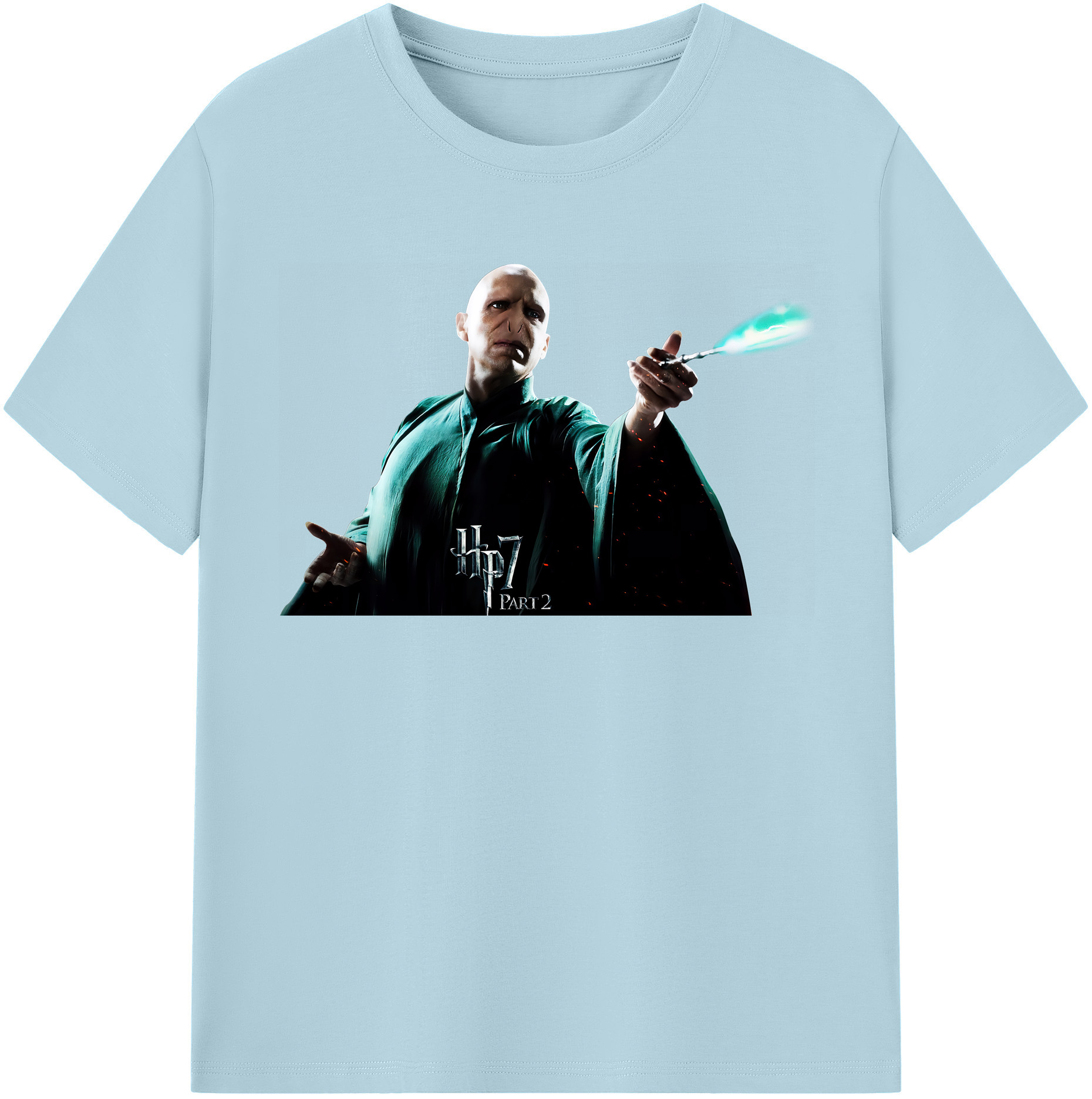 （画像用） Harry Potter ハリー・ポッターシリーズ 綿100％半袖Tシャツ（フロントプリント）